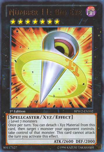 Number 11: Big Eye [BPW2-EN102] Ultra Rare | Jomio and Rueliete's Cards and Comics