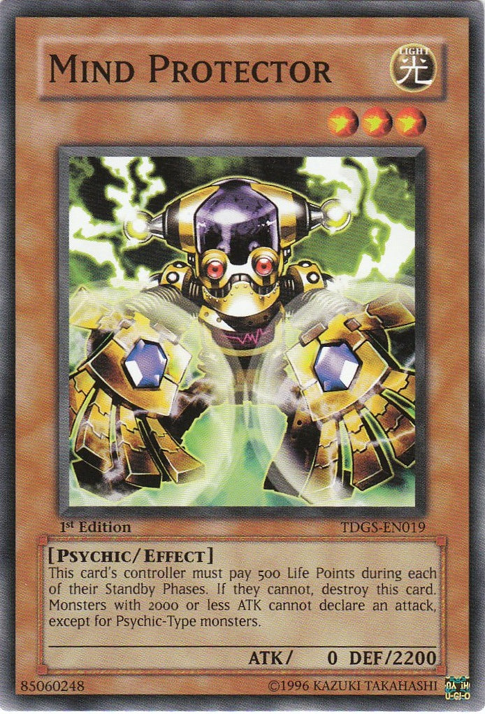 Mind Protector [TDGS-EN019] Common | Jomio and Rueliete's Cards and Comics