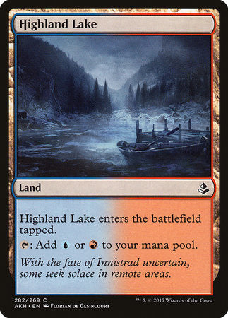 Highland Lake [Amonkhet] | Jomio and Rueliete's Cards and Comics