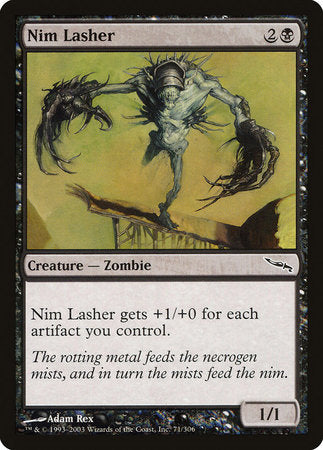 Nim Lasher [Mirrodin] | Jomio and Rueliete's Cards and Comics