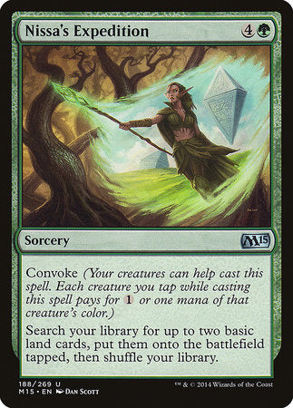 Nissa's Expedition [Magic 2015] | Jomio and Rueliete's Cards and Comics