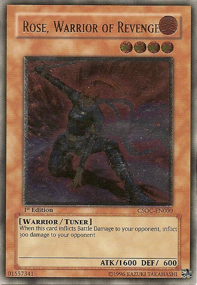 Rose, Warrior of Revenge (UTR) [CSOC-EN000] Ultimate Rare | Jomio and Rueliete's Cards and Comics