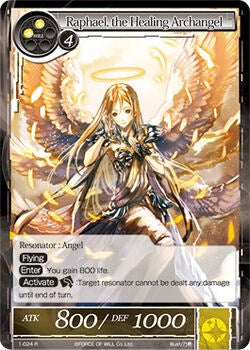 Raphael, the Healing Archangel (1-024) [The Dawn of Valhalla] | Jomio and Rueliete's Cards and Comics