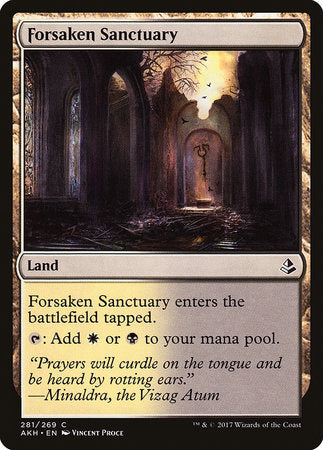 Forsaken Sanctuary [Amonkhet] | Jomio and Rueliete's Cards and Comics