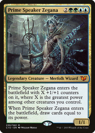 Prime Speaker Zegana [Commander 2015] | Jomio and Rueliete's Cards and Comics