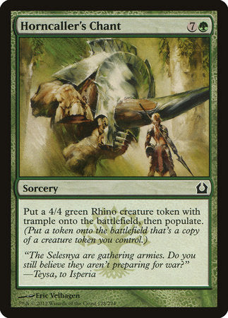 Horncaller's Chant [Return to Ravnica] | Jomio and Rueliete's Cards and Comics