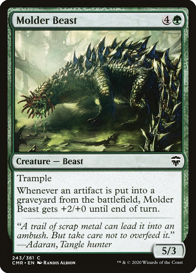 Molder Beast [Commander Legends] | Jomio and Rueliete's Cards and Comics