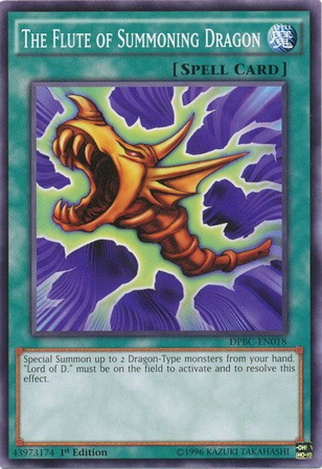 The Flute of Summoning Dragon [DPBC-EN018] Common | Jomio and Rueliete's Cards and Comics
