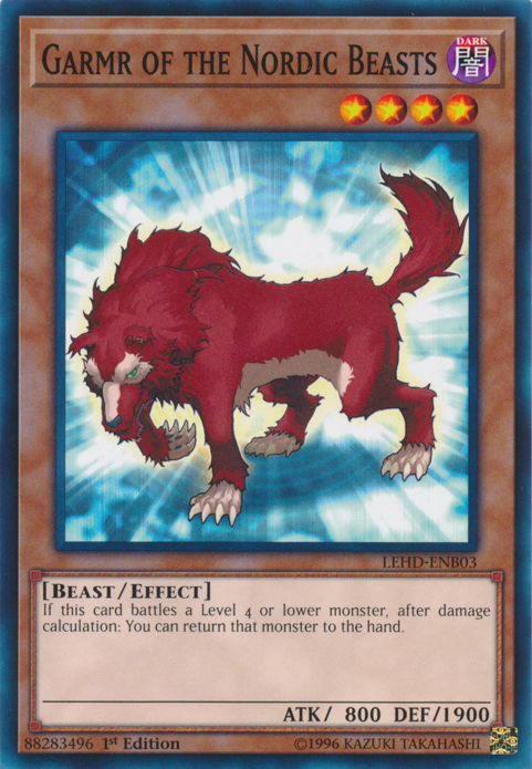 Garmr of the Nordic Beasts [LEHD-ENB03] Common | Jomio and Rueliete's Cards and Comics