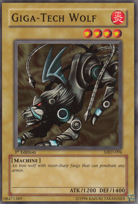 Giga-Tech Wolf [MRD-096] Common | Jomio and Rueliete's Cards and Comics