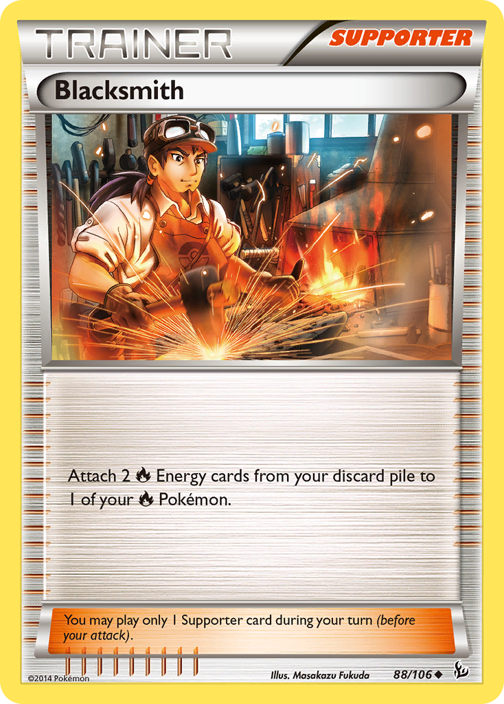 Blacksmith (88/106) [XY: Flashfire] | Jomio and Rueliete's Cards and Comics