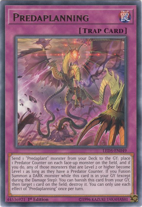 Predaplanning [LED5-EN049] Rare | Jomio and Rueliete's Cards and Comics