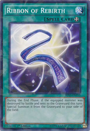 Ribbon of Rebirth (Shatterfoil) [BP03-EN153] Common | Jomio and Rueliete's Cards and Comics