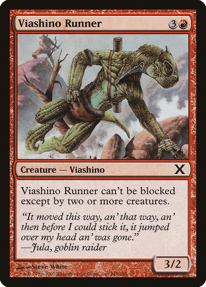 Viashino Runner [Tenth Edition] | Jomio and Rueliete's Cards and Comics