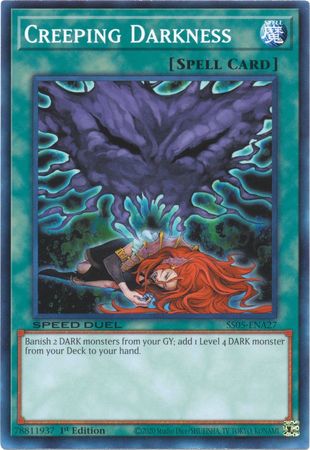 Creeping Darkness [SS05-ENA27] Common | Jomio and Rueliete's Cards and Comics