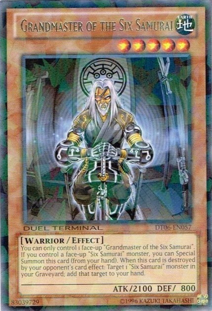 Grandmaster of the Six Samurai [DT06-EN057] Rare | Jomio and Rueliete's Cards and Comics
