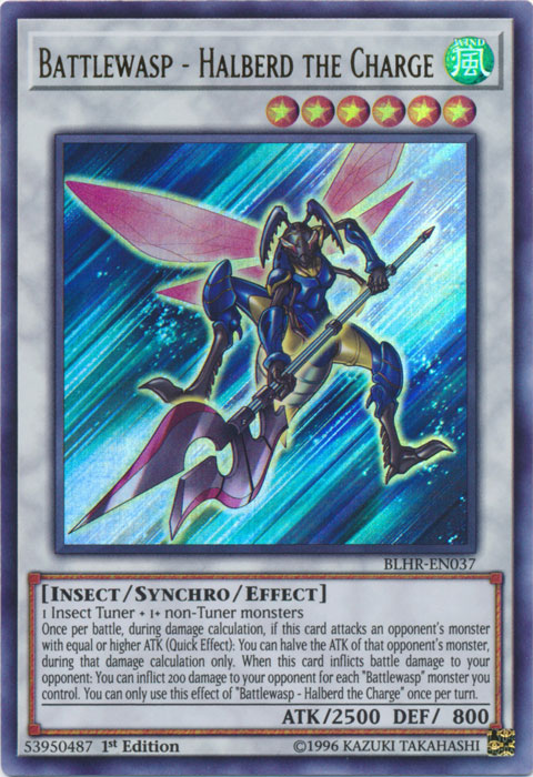 Battlewasp - Halberd the Charge [BLHR-EN037] Ultra Rare | Jomio and Rueliete's Cards and Comics