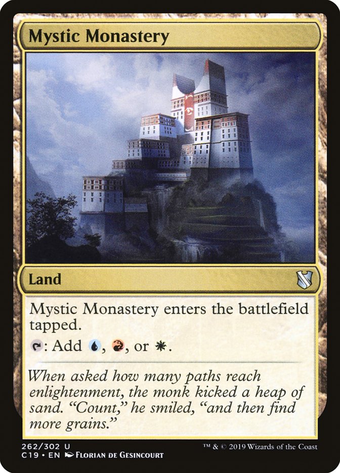 Mystic Monastery [Commander 2019] | Jomio and Rueliete's Cards and Comics