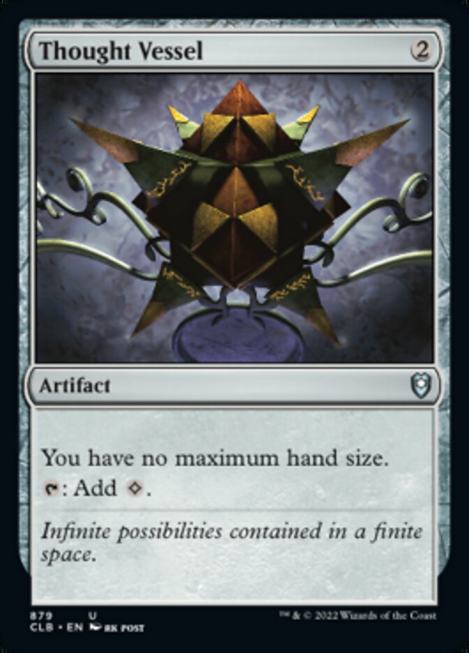 Thought Vessel [Commander Legends: Battle for Baldur's Gate] | Jomio and Rueliete's Cards and Comics