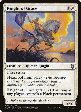 Knight of Grace [Dominaria] | Jomio and Rueliete's Cards and Comics