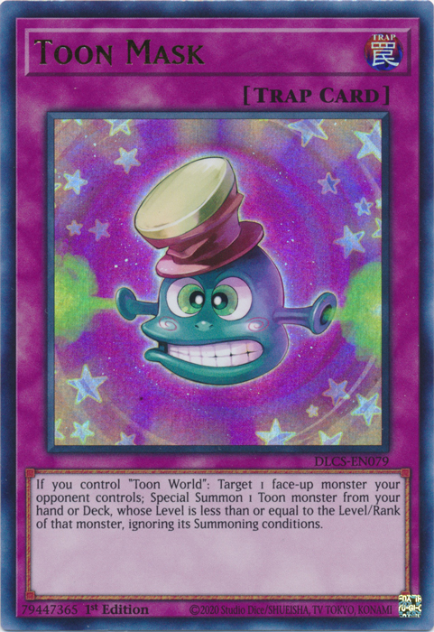 Toon Mask [DLCS-EN079] Ultra Rare | Jomio and Rueliete's Cards and Comics