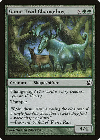 Game-Trail Changeling [Morningtide] | Jomio and Rueliete's Cards and Comics