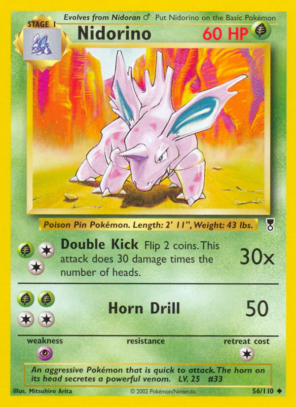 Nidorino (56/110) [Legendary Collection] | Jomio and Rueliete's Cards and Comics
