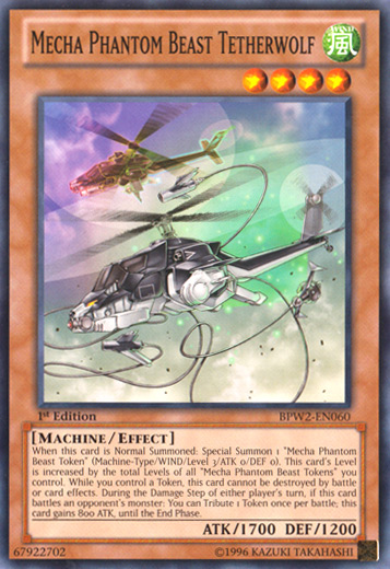Mecha Phantom Beast Tetherwolf [BPW2-EN060] Common | Jomio and Rueliete's Cards and Comics