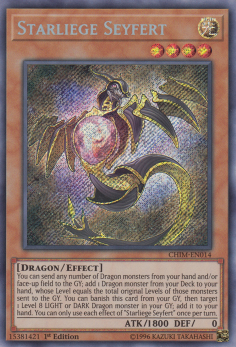 Starliege Seyfert [CHIM-EN014] Secret Rare | Jomio and Rueliete's Cards and Comics