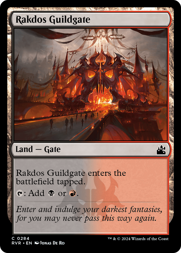Rakdos Guildgate [Ravnica Remastered] | Jomio and Rueliete's Cards and Comics