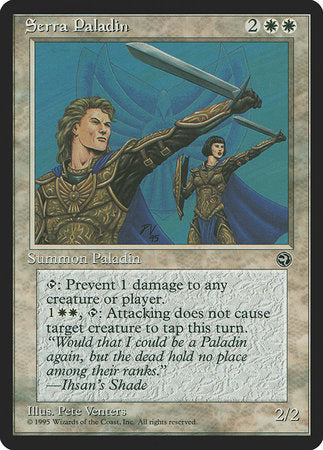 Serra Paladin [Homelands] | Jomio and Rueliete's Cards and Comics