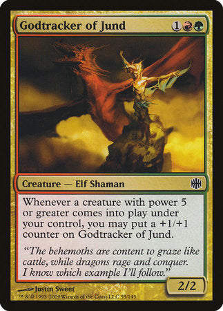 Godtracker of Jund [Alara Reborn] | Jomio and Rueliete's Cards and Comics
