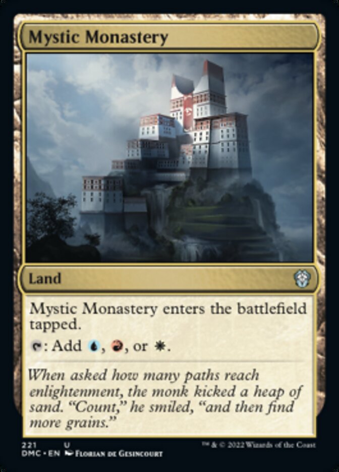 Mystic Monastery [Dominaria United Commander] | Jomio and Rueliete's Cards and Comics