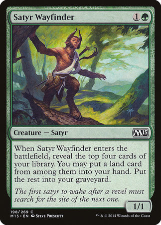 Satyr Wayfinder [Magic 2015] | Jomio and Rueliete's Cards and Comics