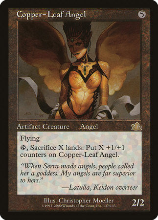 Copper-Leaf Angel [Prophecy] | Jomio and Rueliete's Cards and Comics