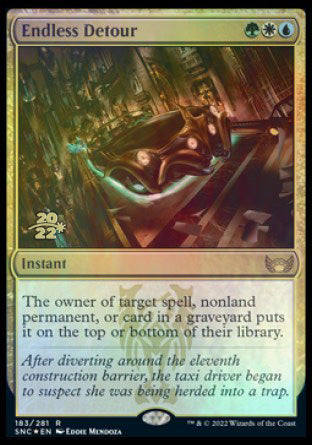 Endless Detour [Streets of New Capenna Prerelease Promos] | Jomio and Rueliete's Cards and Comics