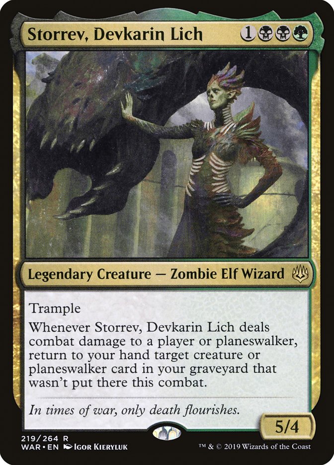 Storrev, Devkarin Lich [War of the Spark] | Jomio and Rueliete's Cards and Comics
