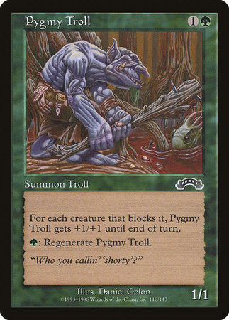 Pygmy Troll [Exodus] | Jomio and Rueliete's Cards and Comics