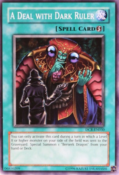 A Deal with Dark Ruler [DCR-EN030] Common | Jomio and Rueliete's Cards and Comics