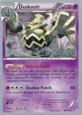 Dusknoir (63/149) (American Gothic - Ian Whiton) [World Championships 2013] | Jomio and Rueliete's Cards and Comics