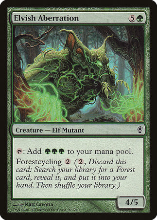 Elvish Aberration [Conspiracy] | Jomio and Rueliete's Cards and Comics