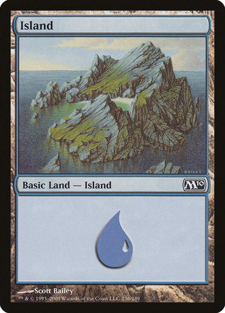 Island (236) [Magic 2010] | Jomio and Rueliete's Cards and Comics