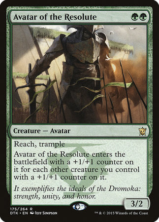 Avatar of the Resolute [Dragons of Tarkir] | Jomio and Rueliete's Cards and Comics