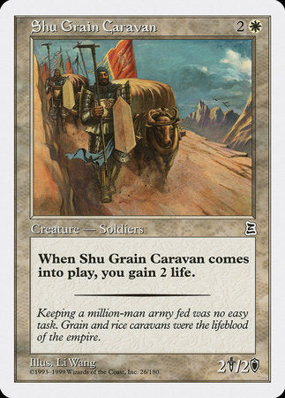 Shu Grain Caravan [Portal Three Kingdoms] | Jomio and Rueliete's Cards and Comics