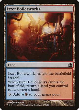 Izzet Boilerworks [Commander 2011] | Jomio and Rueliete's Cards and Comics