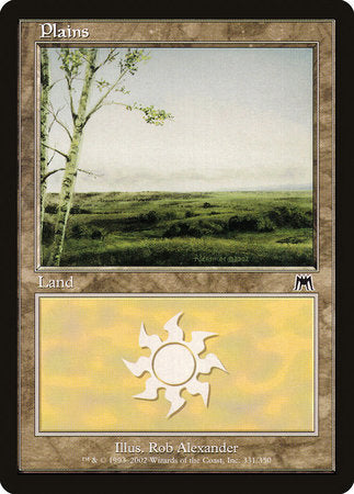 Plains (331) [Onslaught] | Jomio and Rueliete's Cards and Comics