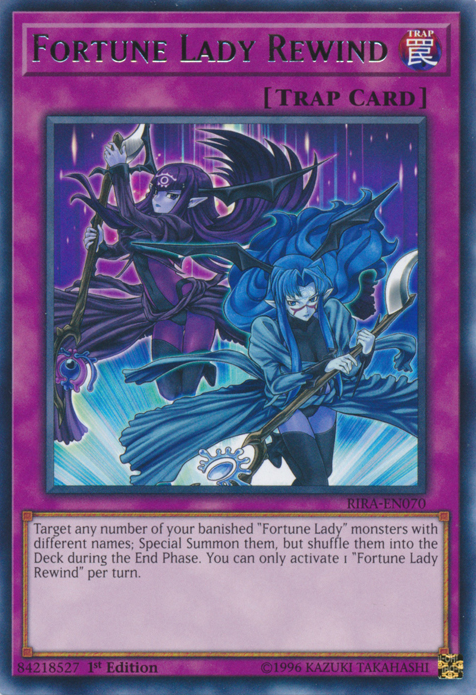 Fortune Lady Rewind [RIRA-EN070] Rare | Jomio and Rueliete's Cards and Comics