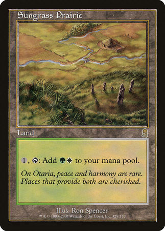 Sungrass Prairie [Odyssey] | Jomio and Rueliete's Cards and Comics