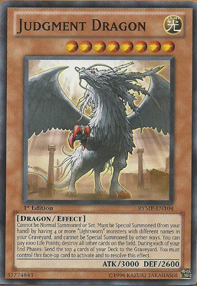 Judgment Dragon [RYMP-EN104] Common | Jomio and Rueliete's Cards and Comics