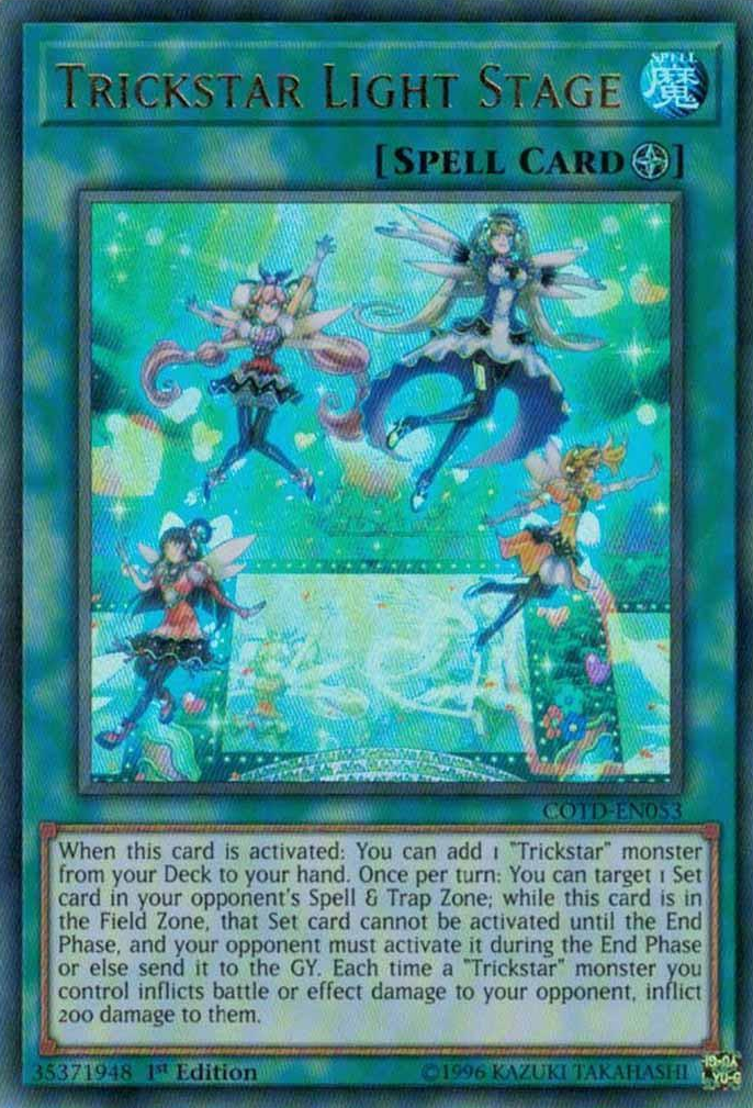 Trickstar Light Stage [COTD-EN053] Ultra Rare | Jomio and Rueliete's Cards and Comics